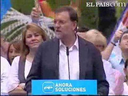 El presidente del PP insta a la movilización para derrotar al Gobierno en un mitin en Albacete