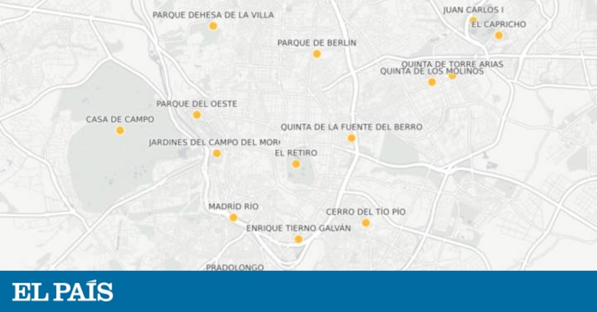 Parques y Jardines: Madrid parque a parque | Noticias de Madrid | EL PAÍS