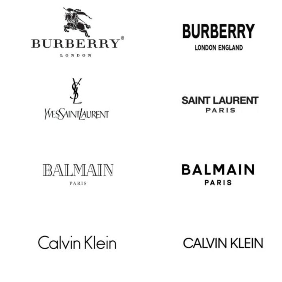 Logo: ¿Por qué todas las marcas de moda de lujo parecen iguales? | ICON Design | EL PAÍS