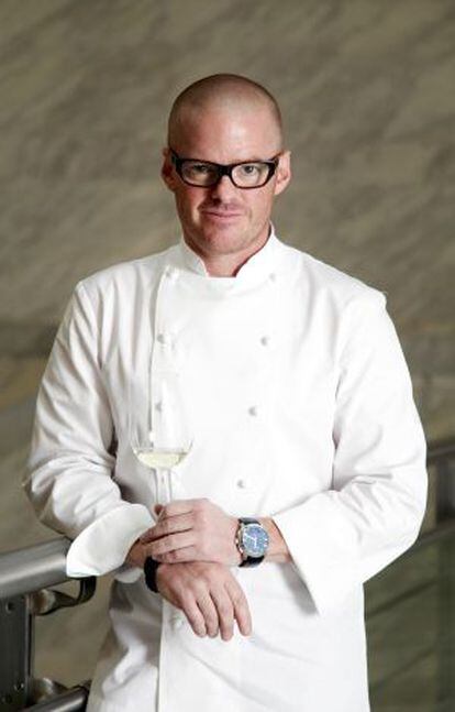 El cocinero británico Heston Blumenthal.