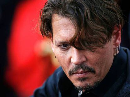 Johnny Depp, en el estreno de &#039;Piratas del Caribe&#039;, en China.