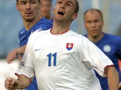 Vittek, máximo goleador de Eslovaquia en la fase previa.