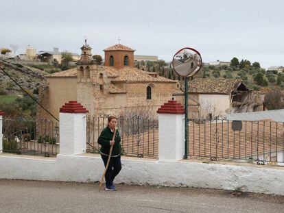 El convento de Santo Domingo, situado en La Guardia (Jaén), en semiabandono.
