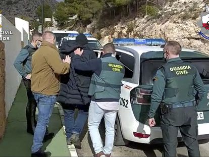 La Guardia Civil y la Polish Central Bureau of Investigation de Polonia en la detención en Alicante de las 13 personas integrantes de la organización criminal de origen polaco dedicada al tráfico de drogas.