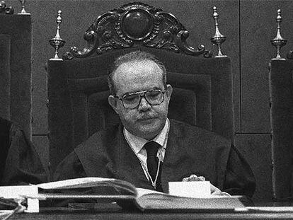 Juan Saavedra, presidente de la Sala de lo Penal del Tribunal Supremo.