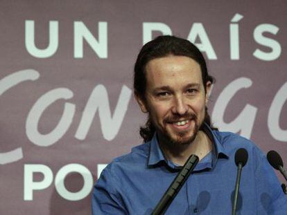 El líder de Podem, Pabllo Iglesias.