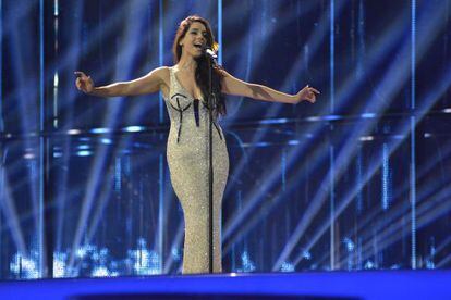 Ruth Lorenzo en uno de los ensayos del festival.