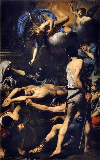 'El martiri de Sant Procés i Sant Martirià', de Valentin de Boulogne.