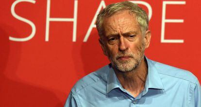 Jeremy Corbyn, el sábado en Londres.
