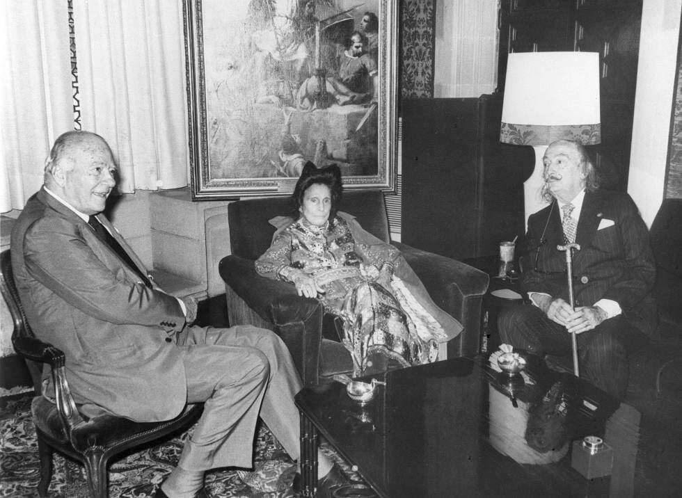 Picasso amb Gala i Dalí