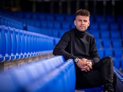 Gerard Piqué, durante una entrevista en 2021.