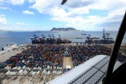 Vista del puerto de Algeciras. EFE/Archivo