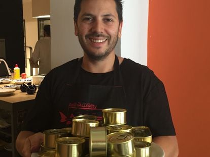 Diego Gallegos y la otra cocina con latas