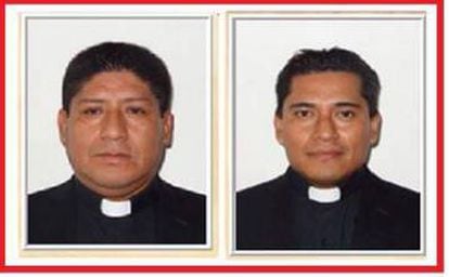 Imagen de los sacerdotes asesinados en Poza Rica