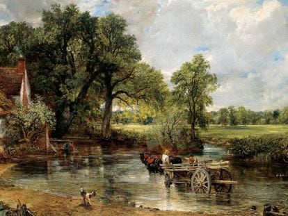 Reproducci&oacute;n de &#039;La carreta de heno&#039; de Constable