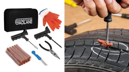 13 productos para arreglar los pinchazos del coche o la moto de
