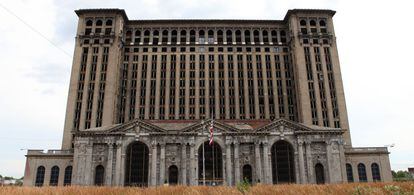 La abandonada Michigan Central Station, en Detroit.