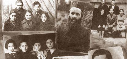 Judíos de Jedwabne asesinados durante el pogromo de 1941.