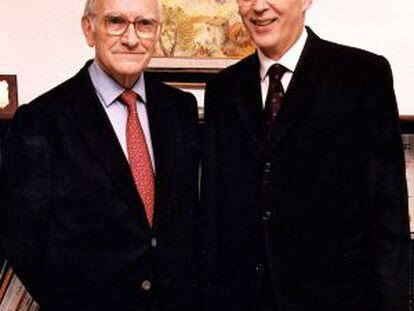 Gabriel Ferrat&eacute;, a la izquierda, y Rafael Jan&eacute;. 