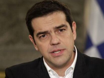 Alexis Tsipras, primer ministro griego, durante una rueda de prensa la semana pasada en Atenas