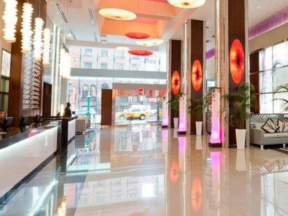 Interior del Hotel Riu Plaza New York Times Square.