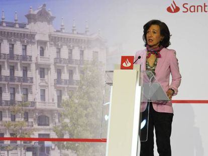 Ana Botín, presidenta del Banco Santander