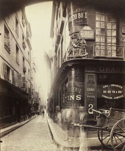 París, visto por Atget (la fotografía formó parte en 2011 de la exposición 'El viejo París' en la Fundación Mapfre).