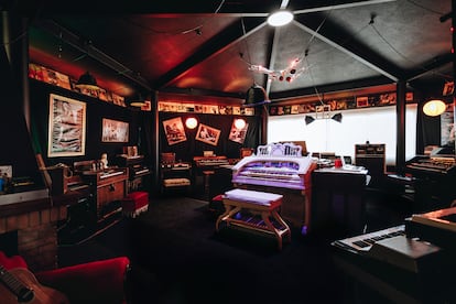 The Mighty Wurlitzer Organ, un órgano que amenizaba entre acto y acto funciones y proyecciones en Estados Unidos a principios del siglo XX.