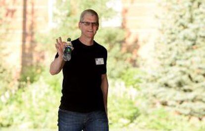 Tim Cook, en Idaho.