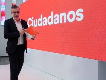 En vídeo, rueda de prensa del Secretario General de Ciudadanos, José Manuel Villegas.
