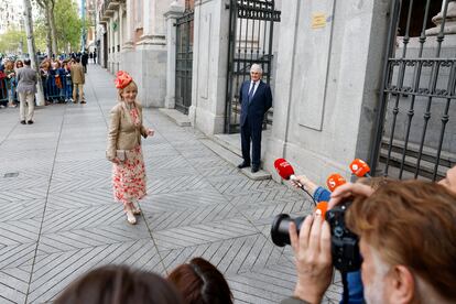 Esperanza Aguirre y su marido, Fernando Ramírez de Haro y Valdés.
