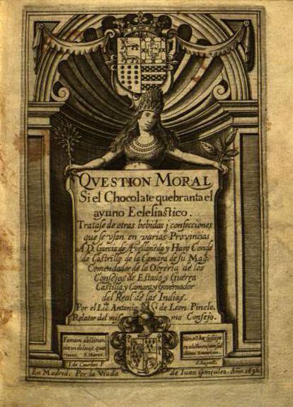 Question moral (1636) de Antonio de León Pinelo.