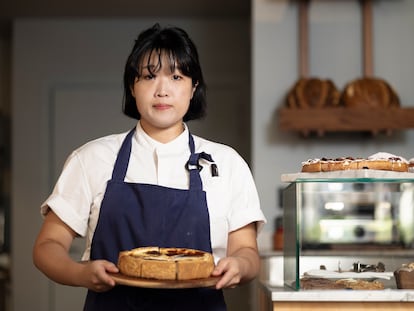 Natsumi Mizumoto, jefa de pastelería de Casa Bonay, en Barcelona.