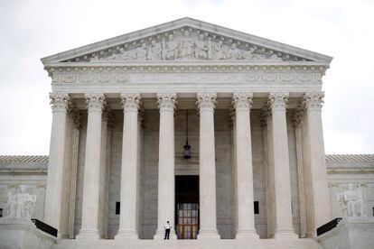 The seat of the Supreme Court of the United States, in Washington, in an image of 2018.