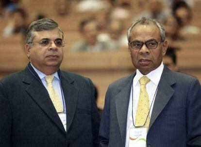 Los hermanos Gopichand y Srichand Hinduja.