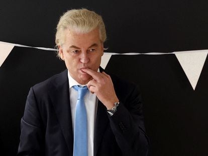 El líder de extrema derecha y del PPV, Geert Wilders.
