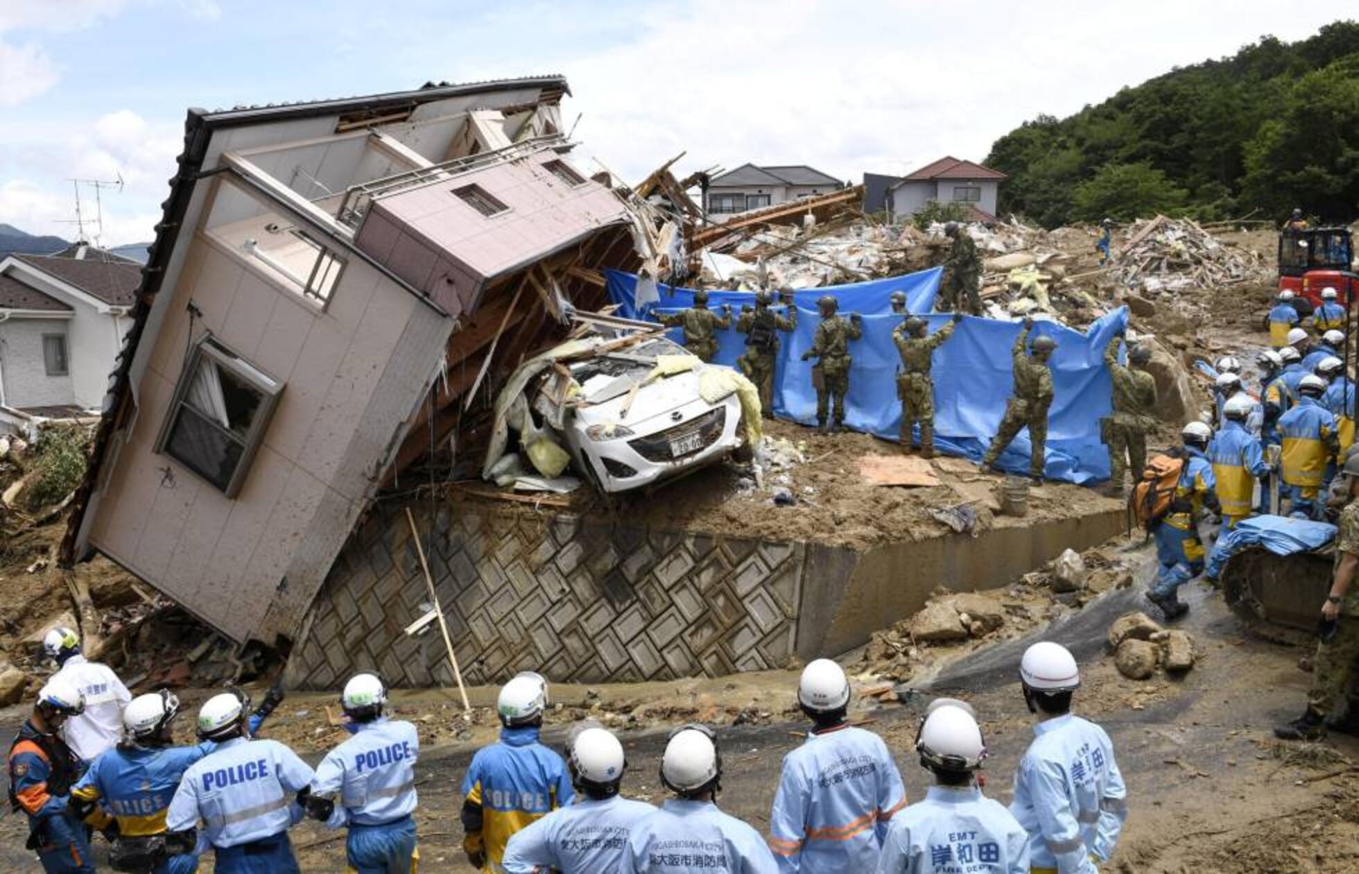Las inundaciones en Japón, en imágenes Fotos Internacional EL PAÍS