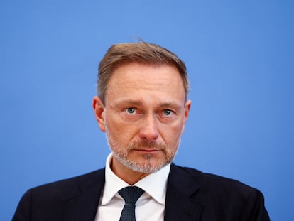 El ministro alemán de Finanzas, Christian Lindner, a principios de julio en Berlín.