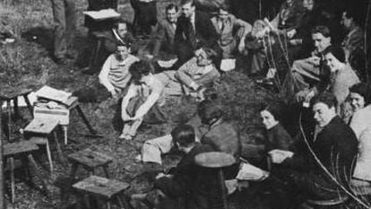 Debat acadèmic després del tancament de la Bauhaus el 12 d’abril de 1933.