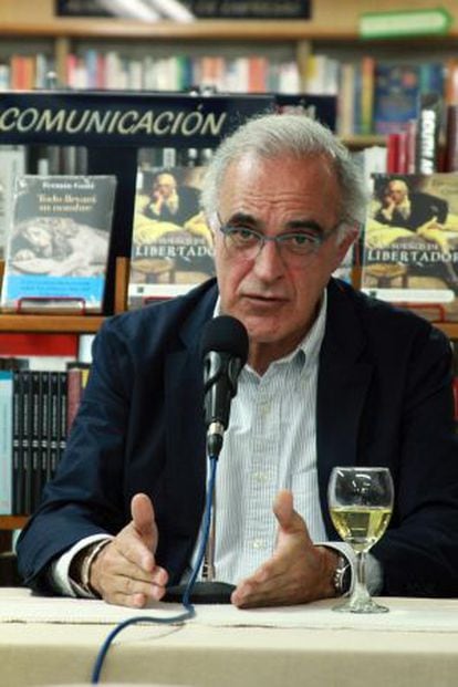 The writer Fermín Goñi.