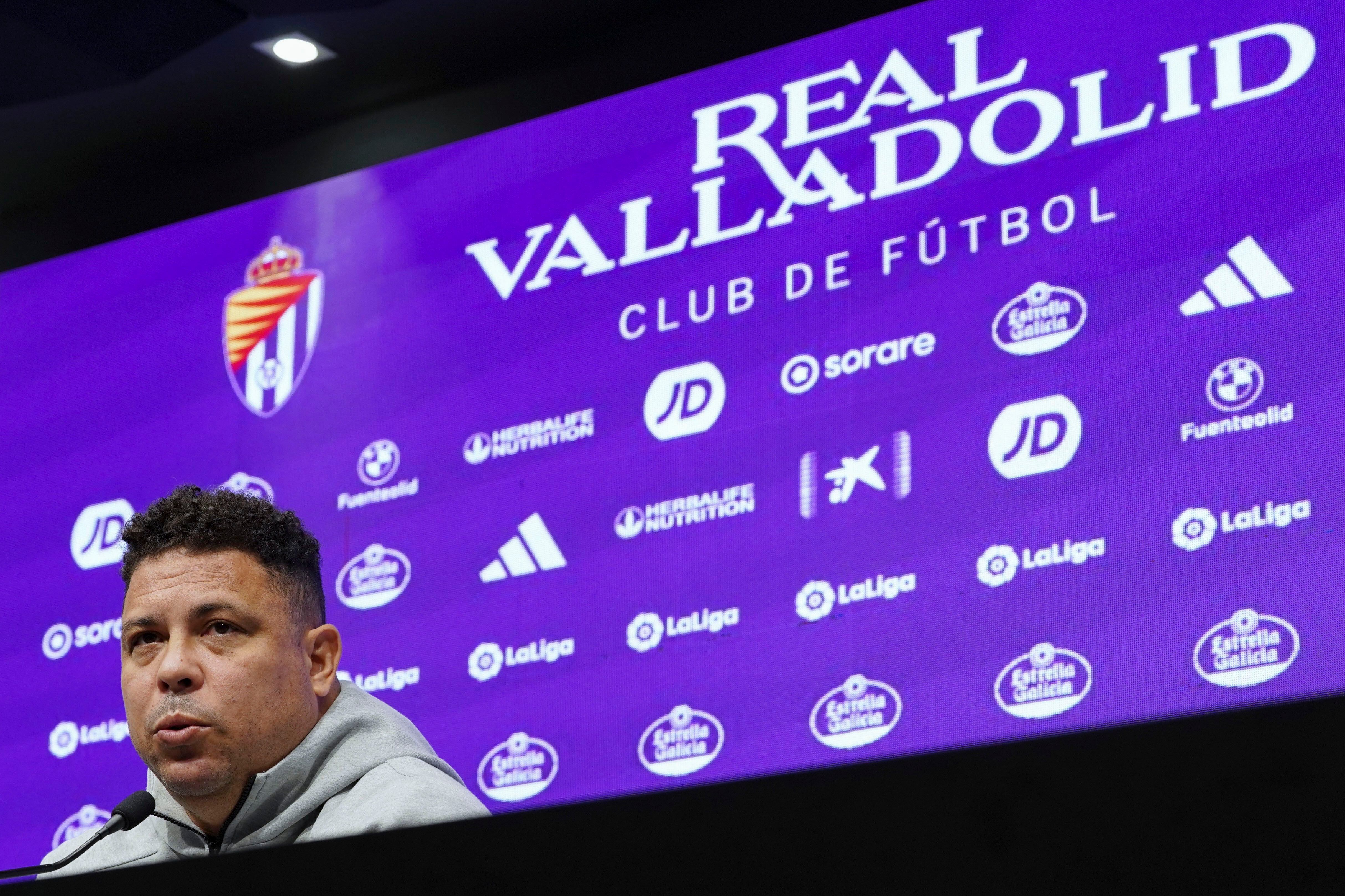 El ascensor de Ronaldo busca devolver al Valladolid a la Primera División de la Liga española