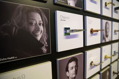 Exposición del Salón del Mueble de Milán en 2021.