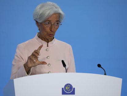 Christine Lagarde, presidente del BCE, anuncia una nueva subida de tipos el 14 de septiembre.