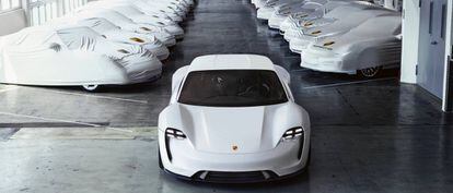 El Mission E de Porsche.