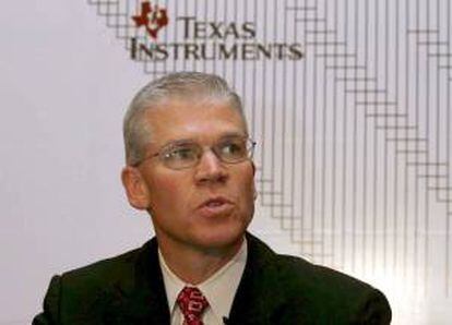 En la imagen, el presidente de la compañía Texas Instruments, Richard K. Templenton. EFE/Archivo