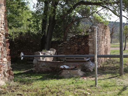 Pozos de El Morell (Tarragona) en los que se buscan los restos de Aurora Mancebo, de 24 años, desaparecida en febrero de 2004.