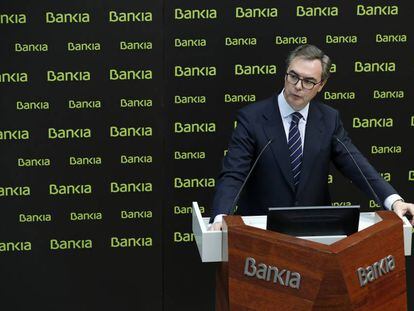 Jos&eacute; Sevilla, consejero delegado de Bankia en una imagen de archivo.