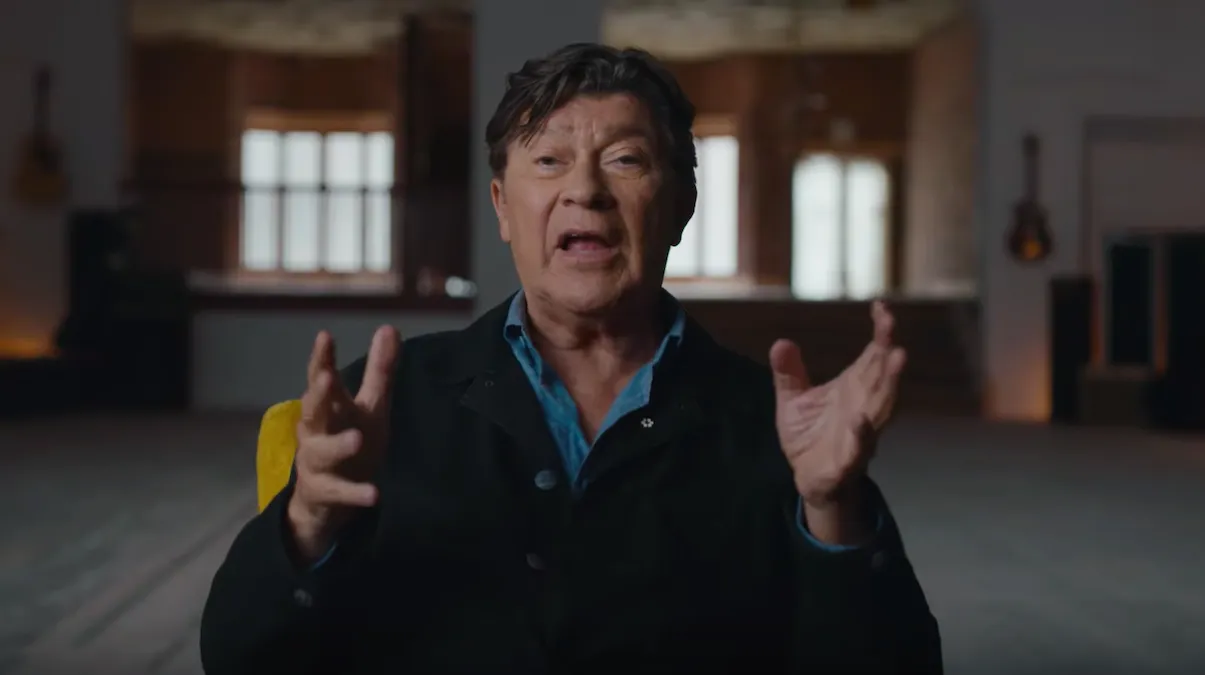 Robbie Robertson en una imagen del documental 'Once Were Brothers: Robbie Robertson and the Band'.