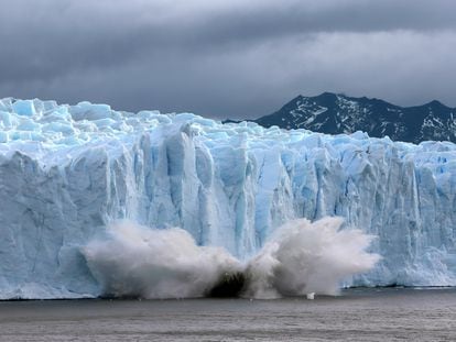 Glaciar del Perito Moreno, en Argentina.