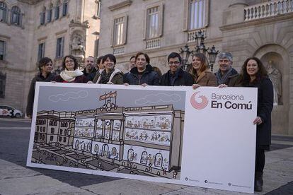 Barcelona en Comú presenta su candidatura en Barcelona.